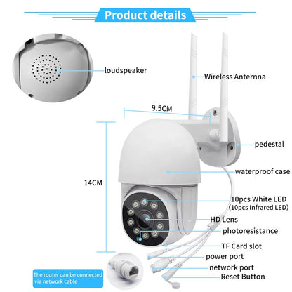 Skanto | Waterproof Wireless Smart Surveillance Camera