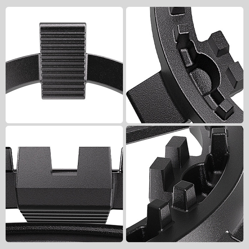 BowLift | Universal gas stove stand with non-slip support shelf