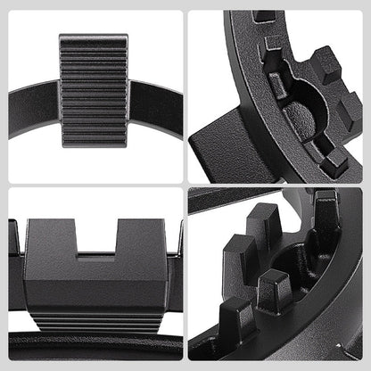 BowLift | Universal gas stove stand with non-slip support shelf