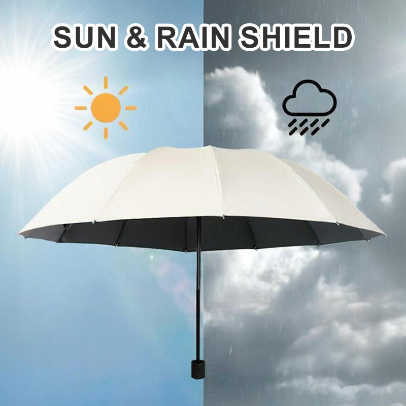 Skanto | Large Foldable Umbrella with 12 Windproof Ribs