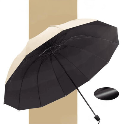 Skanto | Large Foldable Umbrella with 12 Windproof Ribs
