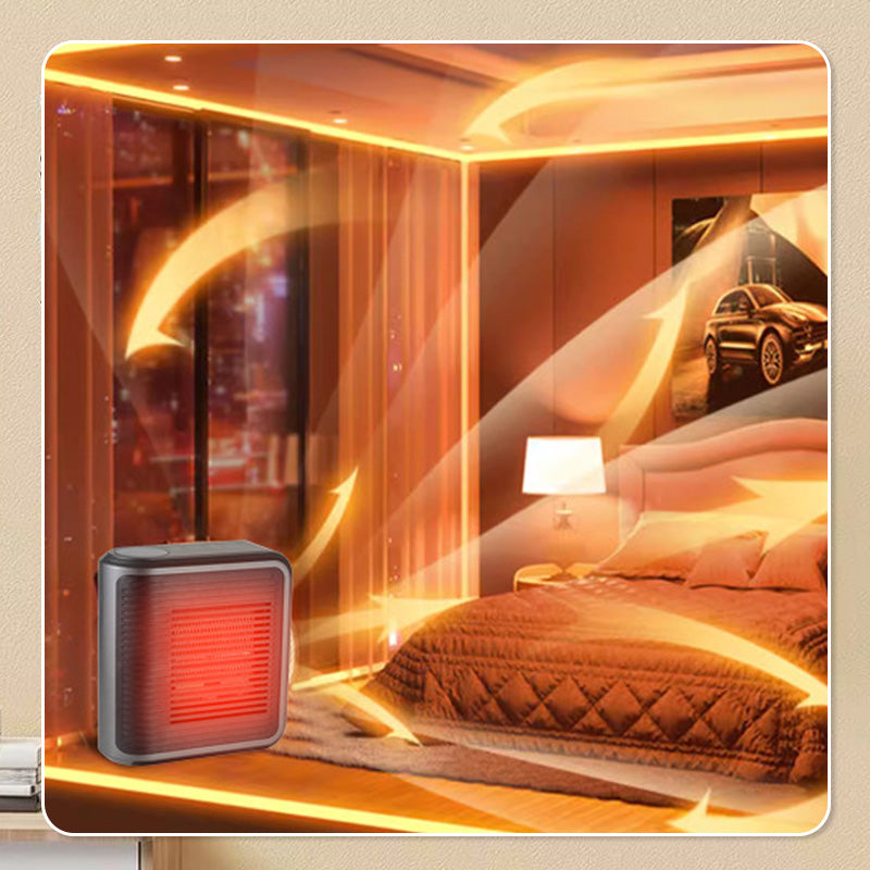 Skanto | Warmteluxe 800W Plug Heater – Compact, Energy-Efficient Mini Electric Heater