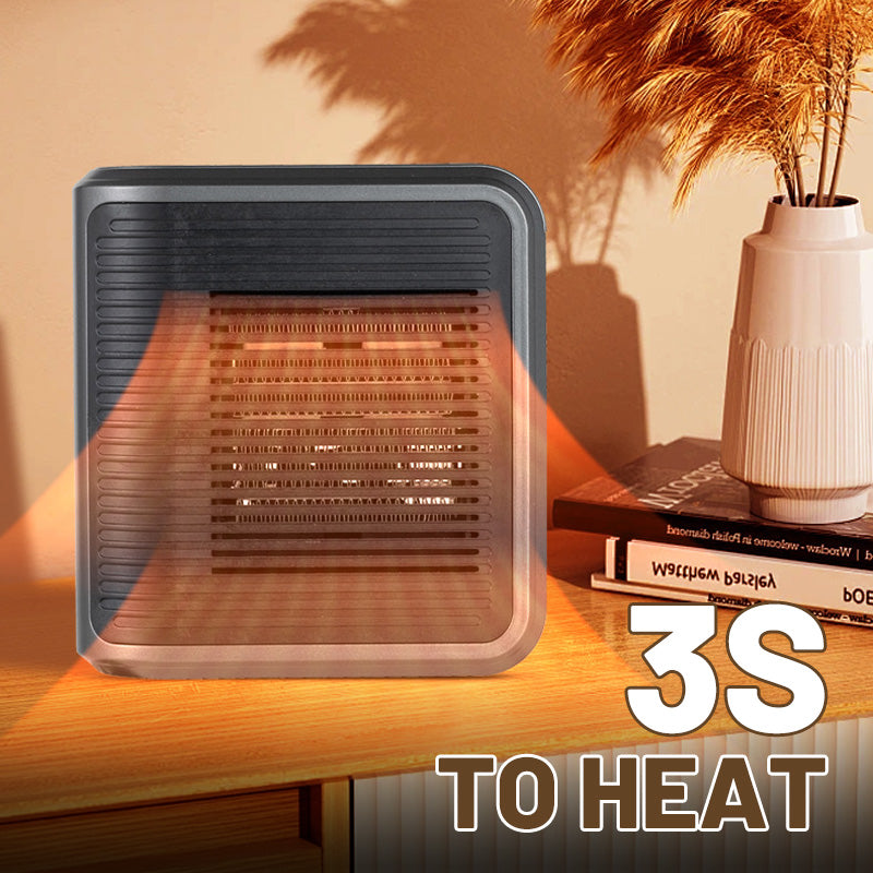 Skanto | Warmteluxe 800W Plug Heater – Compact, Energy-Efficient Mini Electric Heater