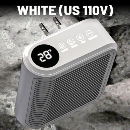 Skanto | Warmteluxe 800W Plug Heater – Compact, Energy-Efficient Mini Electric Heater