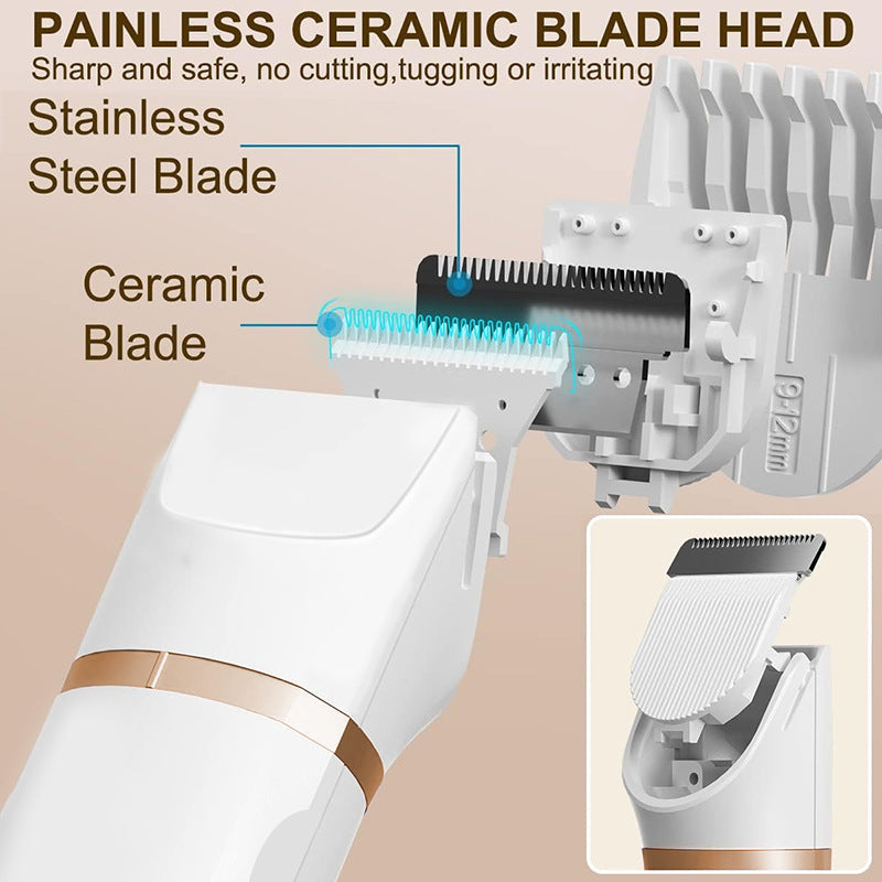 3-in-1 Electric Beard Trimmer with Charging Station | Karnz