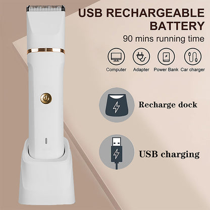 3-in-1 Electric Beard Trimmer with Charging Station | Karnz