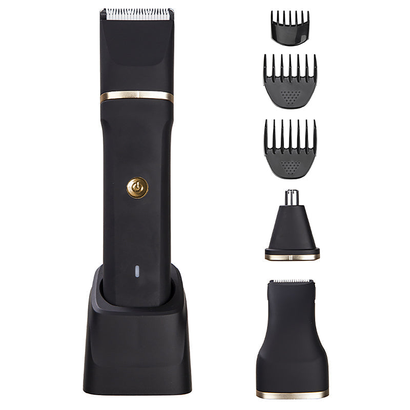 3-in-1 Electric Beard Trimmer with Charging Station | Karnz