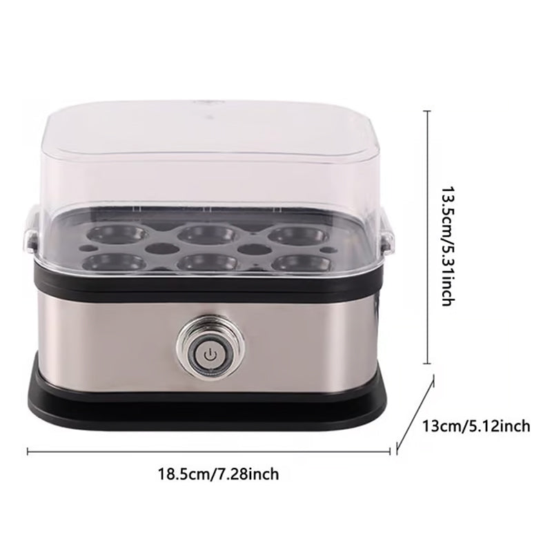 Multifunctional egg cooker with transparent lid | Bowlift