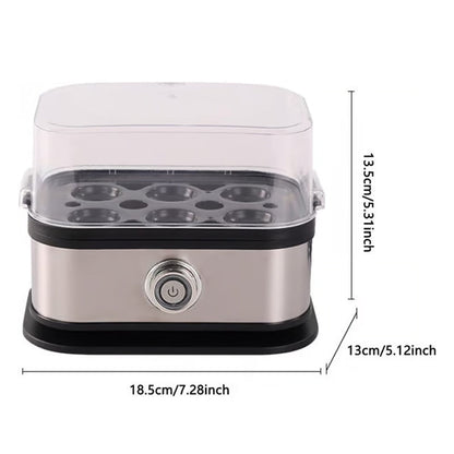 Multifunctional egg cooker with transparent lid | Bowlift
