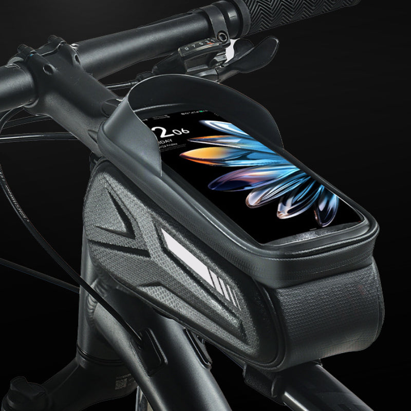 Bicycle frame bag with phone holder waterproof | Karnz