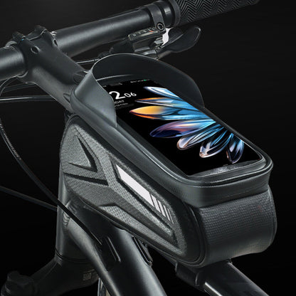 Bicycle frame bag with phone holder waterproof | Karnz