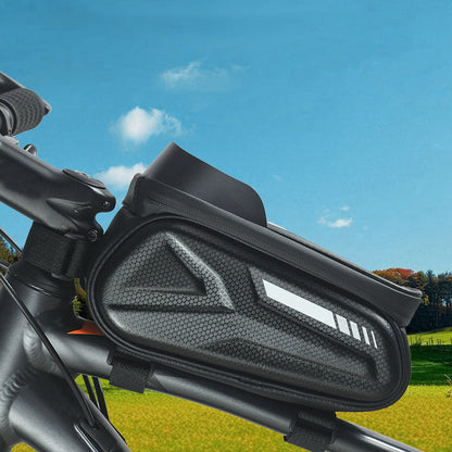 Bicycle frame bag with phone holder waterproof | Karnz