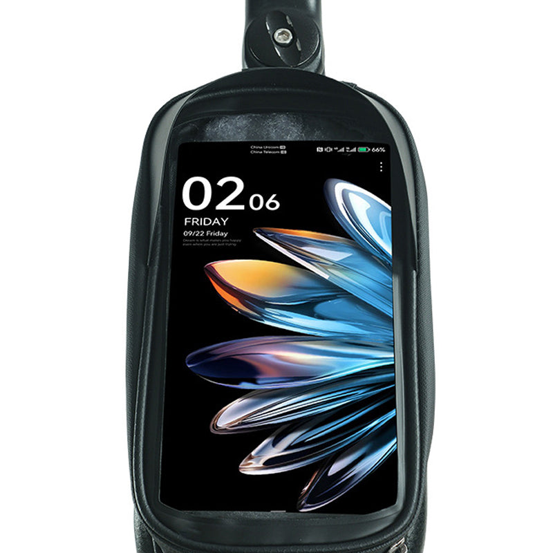 Bicycle frame bag with phone holder waterproof | Karnz