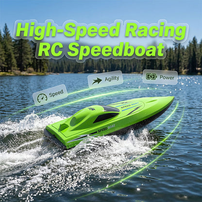RC racing boat with 2.4 GHz remote control | Bowlift