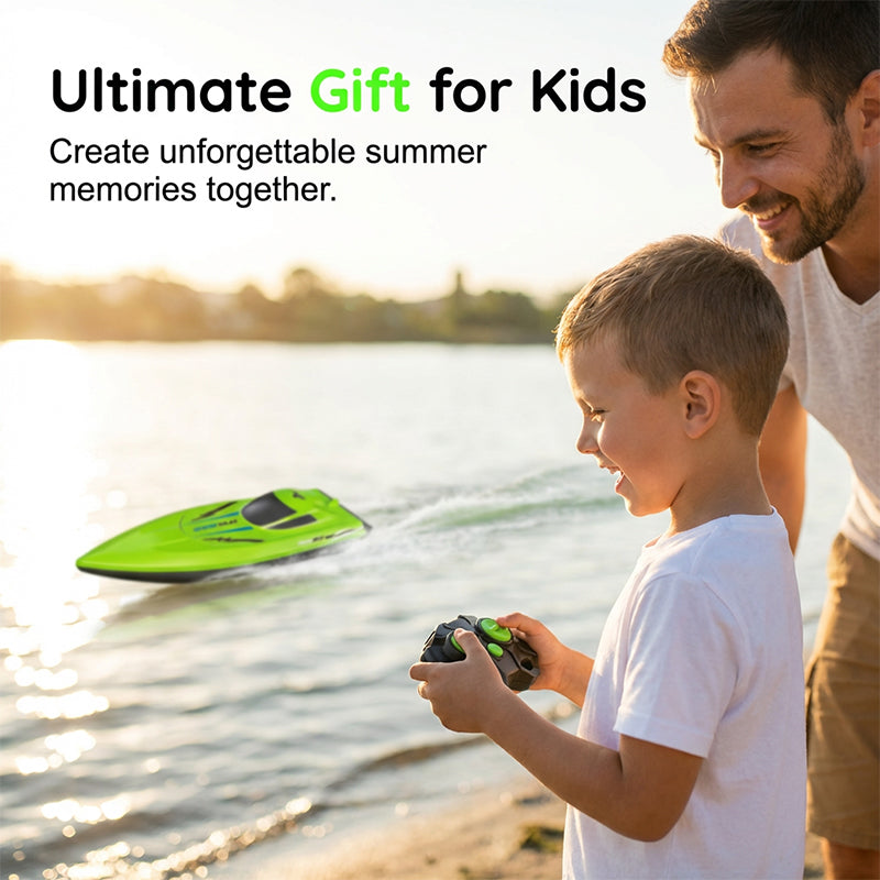RC racing boat with 2.4 GHz remote control | Bowlift