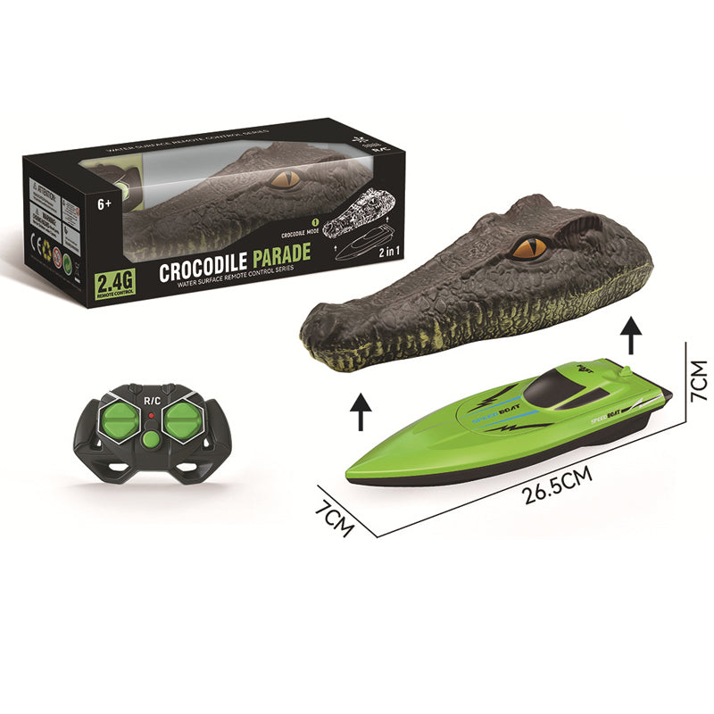 RC racing boat with 2.4 GHz remote control | Skanto