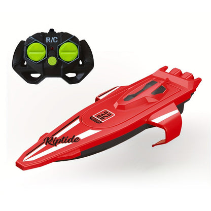 RC racing boat with 2.4 GHz remote control | Skanto
