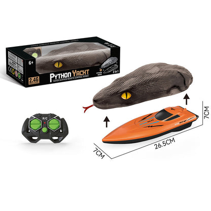 RC racing boat with 2.4 GHz remote control | Bowlift