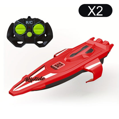 RC racing boat with 2.4 GHz remote control | Skanto