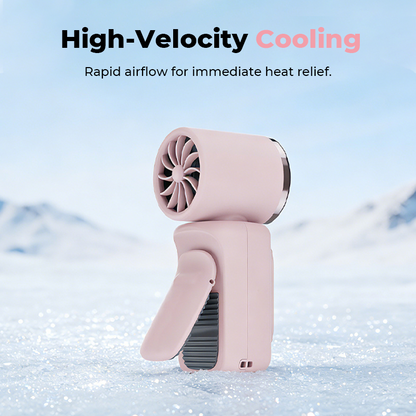 Portable Clip-on Fan with LED Display | Karnz