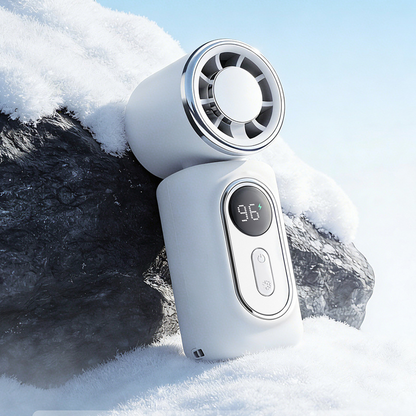 Portable Clip-on Fan with LED Display | Karnz