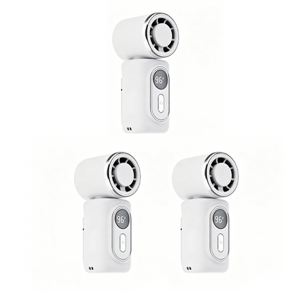 Portable Clip-On Fan with LED Display | Kalsten