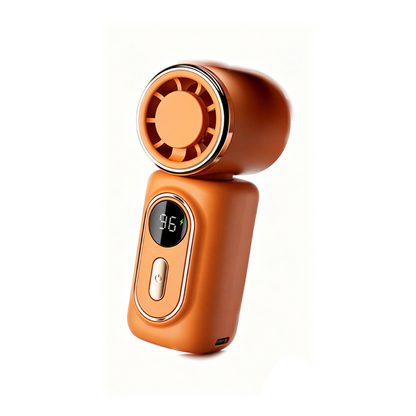 Portable Clip-on Fan with LED Display | Karnz