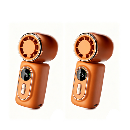 Portable Clip-on Fan with LED Display | Karnz