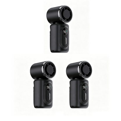 Portable Clip-On Fan with LED Display | Kalsten