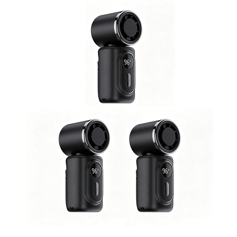 Portable Clip-on Fan with LED Display | Karnz