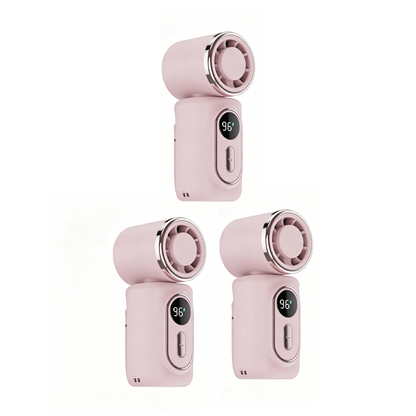 Portable Clip-on Fan with LED Display | Karnz