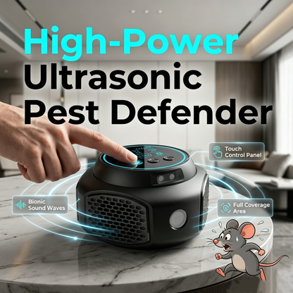 Ultrasonic Pest Repeller with Touchscreen | Skanto