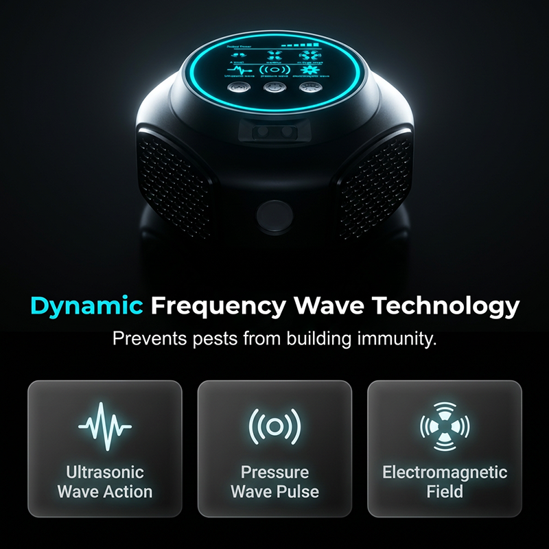 Ultrasonic Pest Repeller with Touchscreen | Skanto