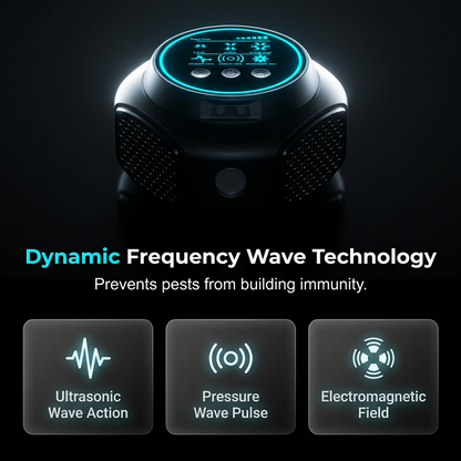Ultrasonic Pest Repeller with Touchscreen | Skanto