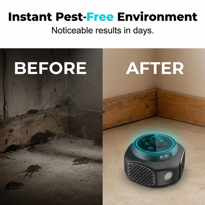 Ultrasonic Pest Repeller with Touchscreen | Skanto