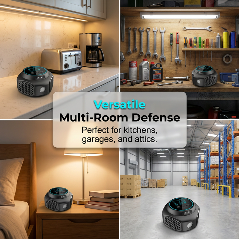 Ultrasonic Pest Repeller with Touchscreen | Skanto
