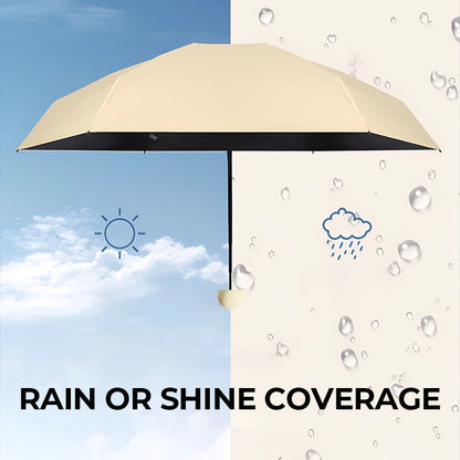 Capsule pocket umbrella with UV protection UPF50+ | Brehn