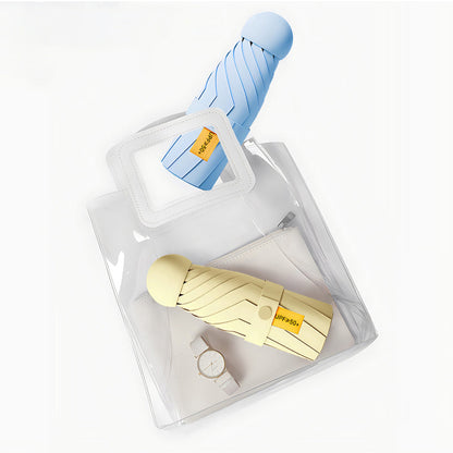 Capsule pocket umbrella with UV protection UPF50+ | Brehn
