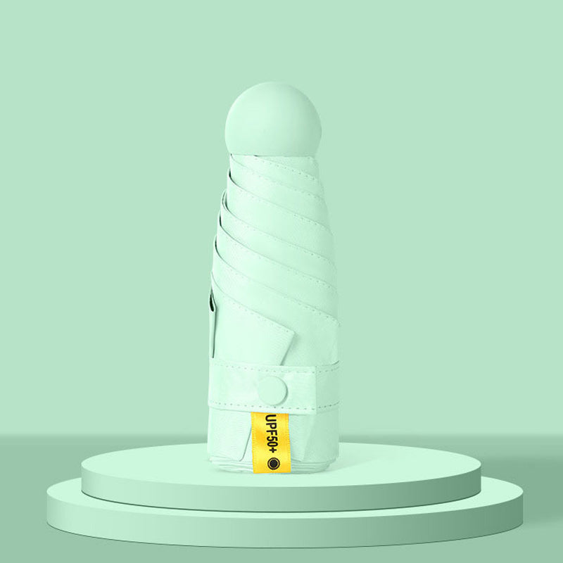 Capsule pocket umbrella with UV protection UPF50+ | Brehn