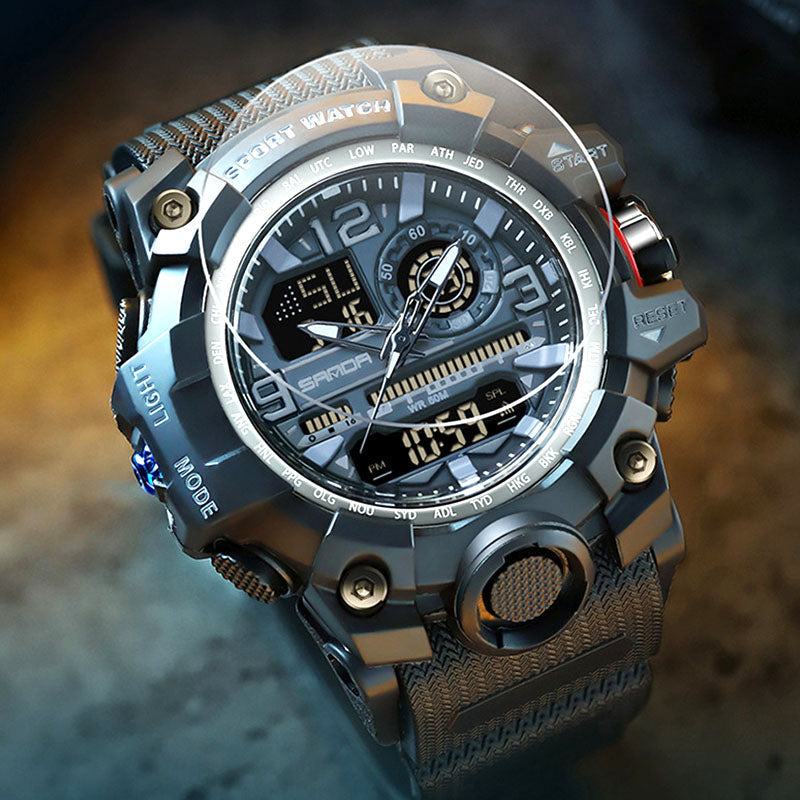 Men's multifunctional watch with luminous display & water protection | Kalsten