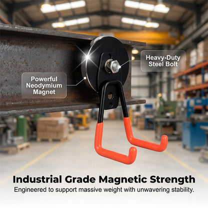 Magnetic double hook for tool storage | Karnz