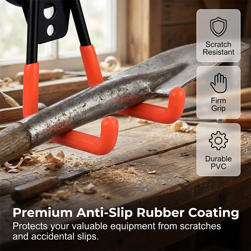 Magnetic double hook for tool storage | Karnz