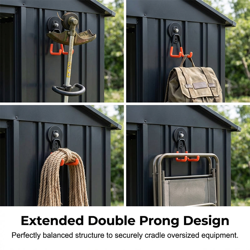 Magnetic double hook for tool storage | Karnz