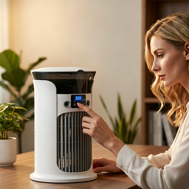 3-in-1 Desktop Air Cooler Fan | Karnz