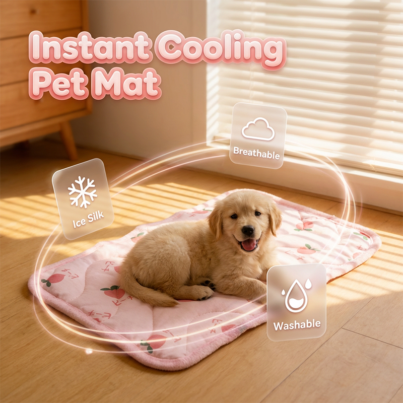 Double-sided cooling mat for pets for dogs & cats | Karnz