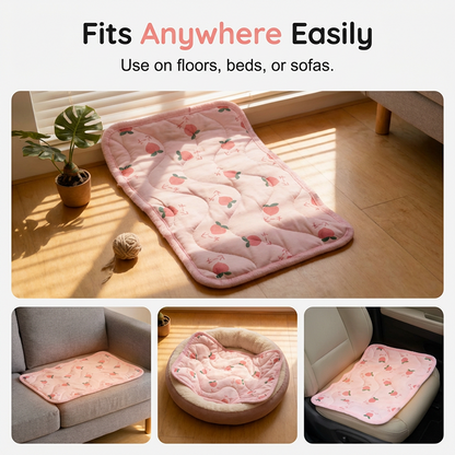 Double-sided cooling mat for pets for dogs & cats | Karnz