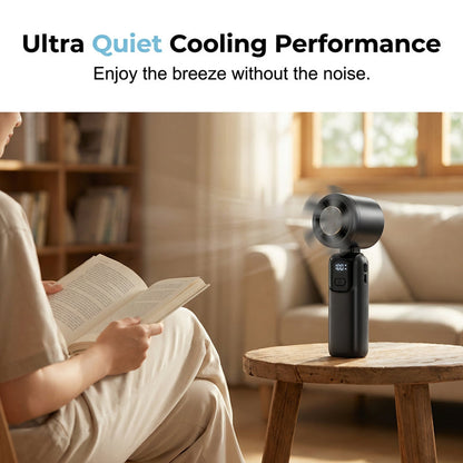 Portable High-Speed Hand Fan with Ice Cooler | Karnz