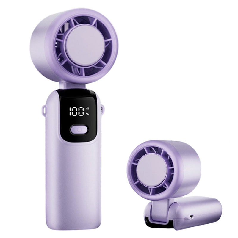 Portable High-Speed Hand Fan with Ice Cooler | Karnz