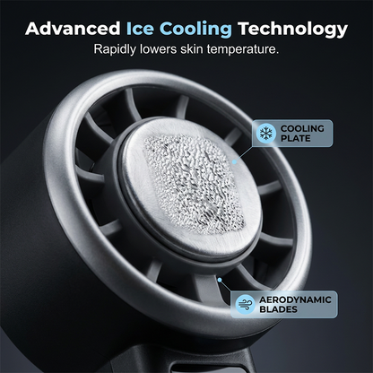 Semiconductor cooling Handheld fan | Karnz