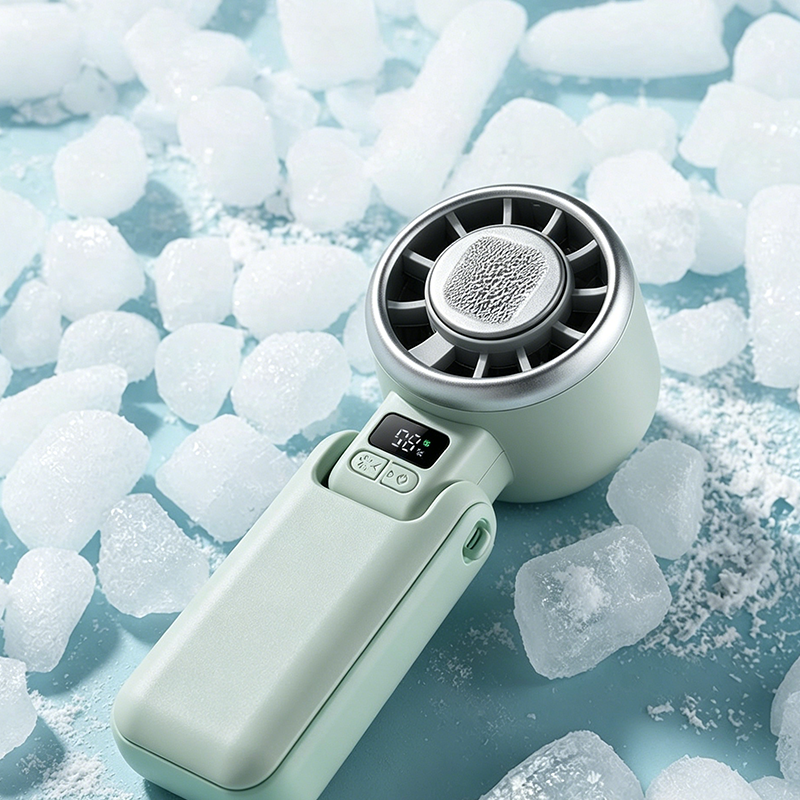 Semiconductor cooling Handheld fan | Karnz